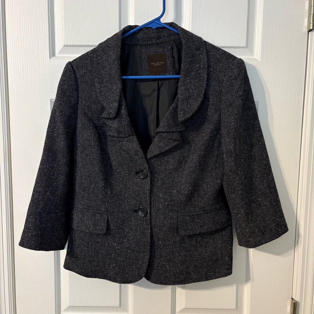 The Limited Charcoal Blazer